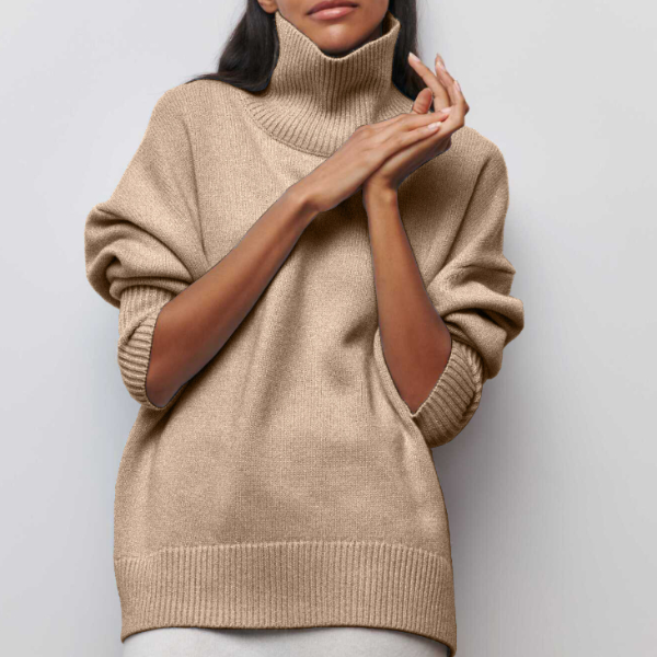 Ysabelle | Pull à col roulé doux pour femmes