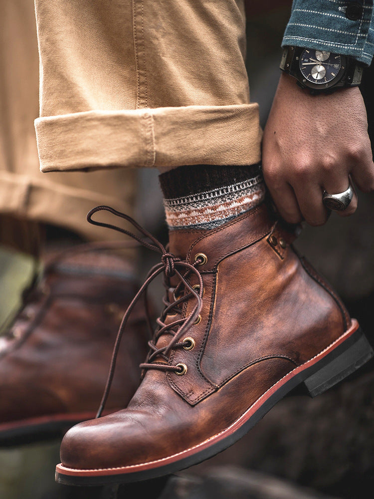 Huntah - Comfortable Leather Shoes