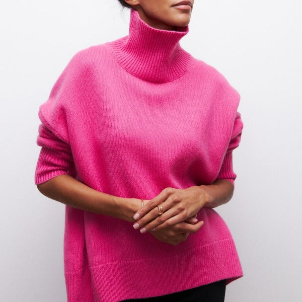 Ysabelle | Pull à col roulé doux pour femmes