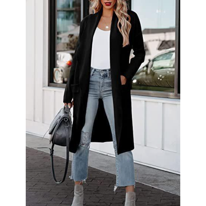 Roseline Cappotto grande di lana Croce Confine Cappotto