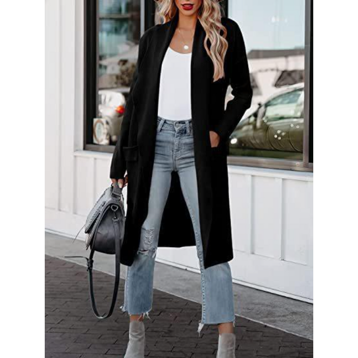 Roseline Cappotto grande di lana Croce Confine Cappotto