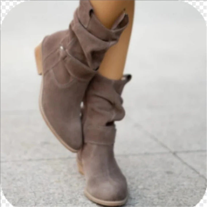 Irene - Bottes stylées avec fermeture éclair pour femmes