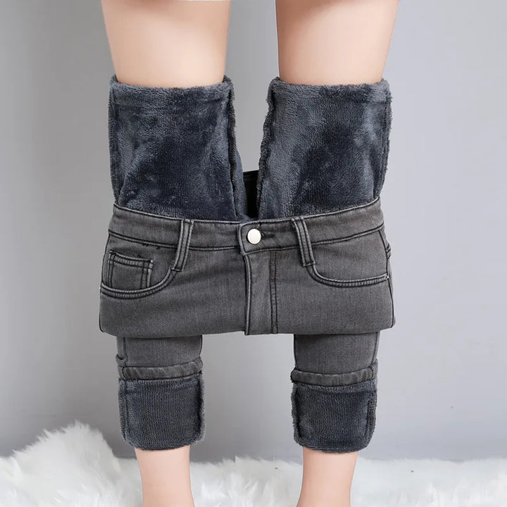 Quinly - Jean skinny thermique chaud