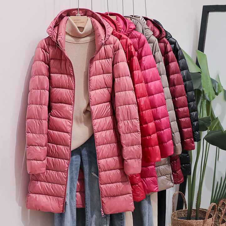 Parka invernale lungo imbottito alla moda per donne | Ideale per l'inverno