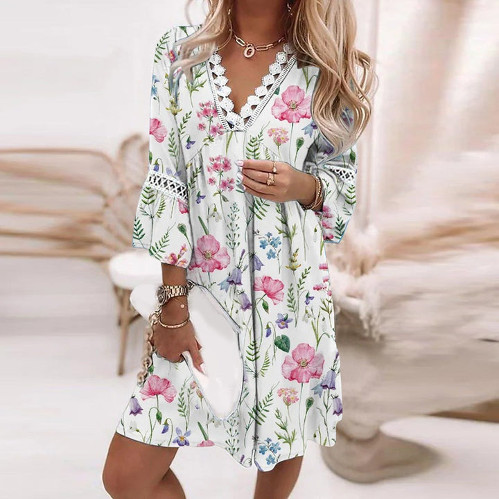 Robe à fleurs pour femmes