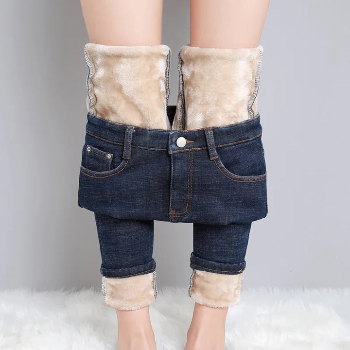 Quinly - Jean skinny thermique chaud