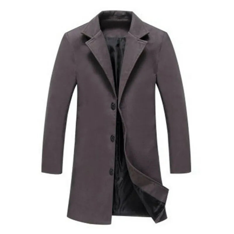 Julian | Manteau classique sur mesure pour hommes