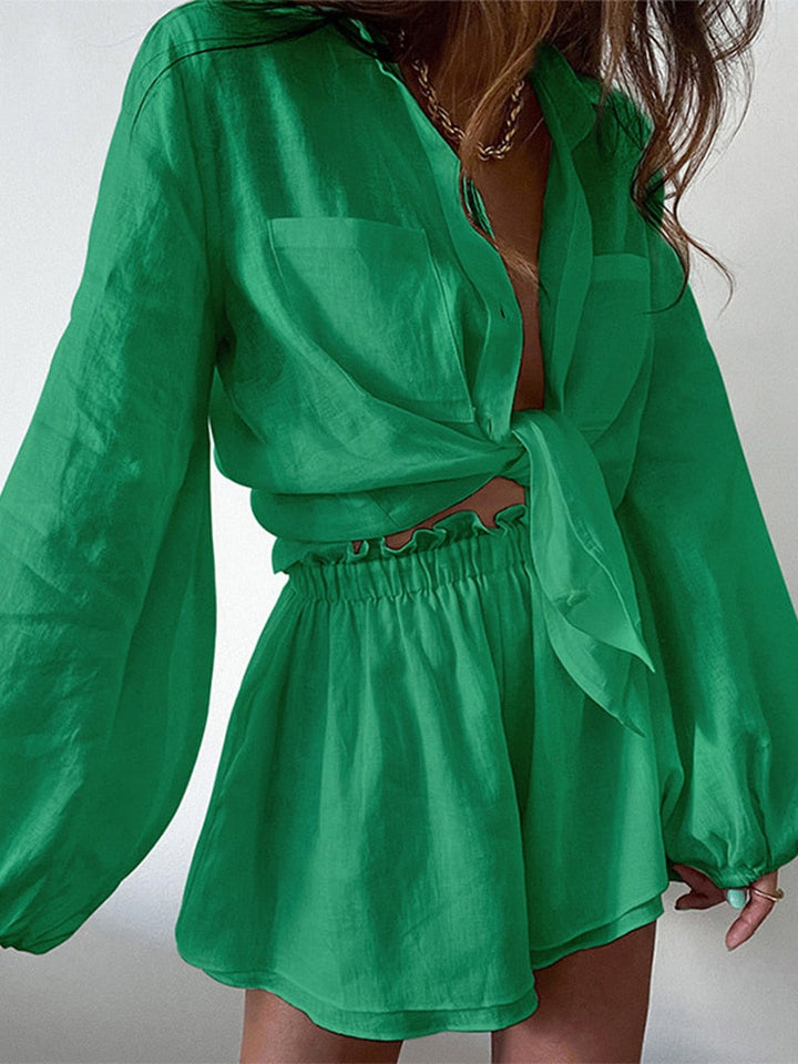Two Piece Blusen Set