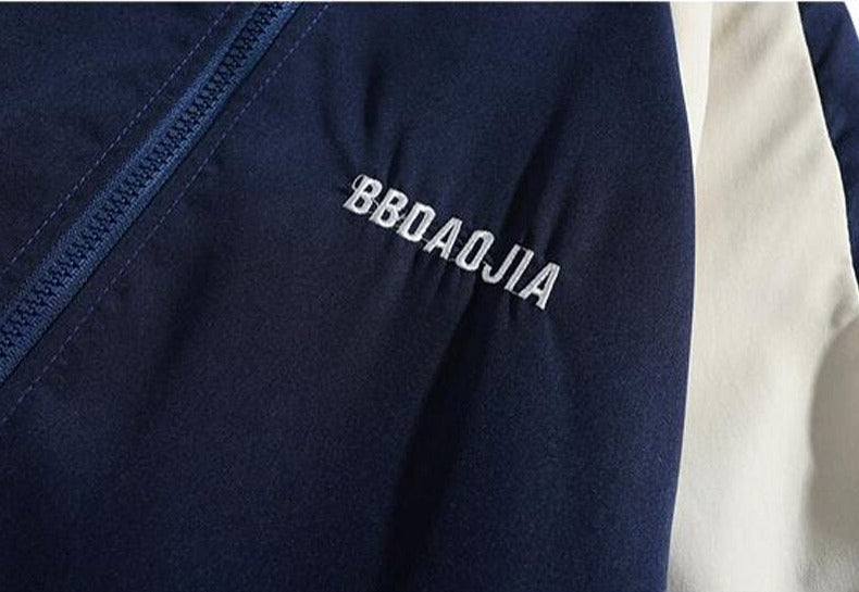 Giacca varsity Harajuku Windbreaker giapponese