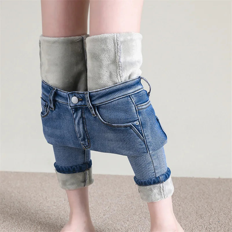 Quinly - Jean skinny thermique chaud