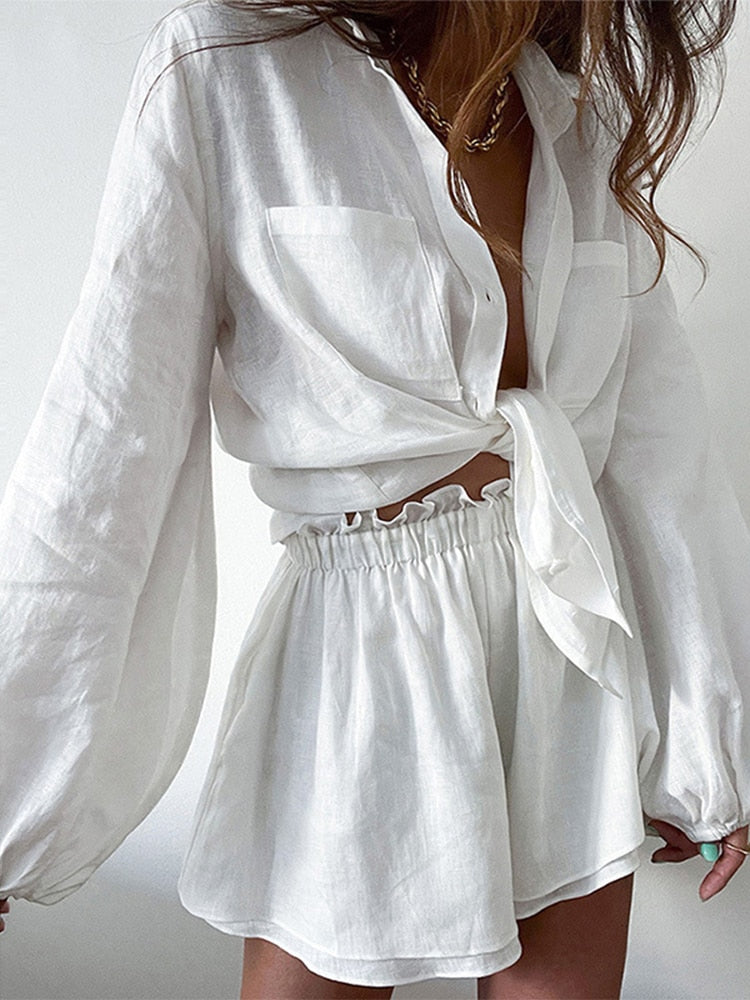 Two Piece Blusen Set