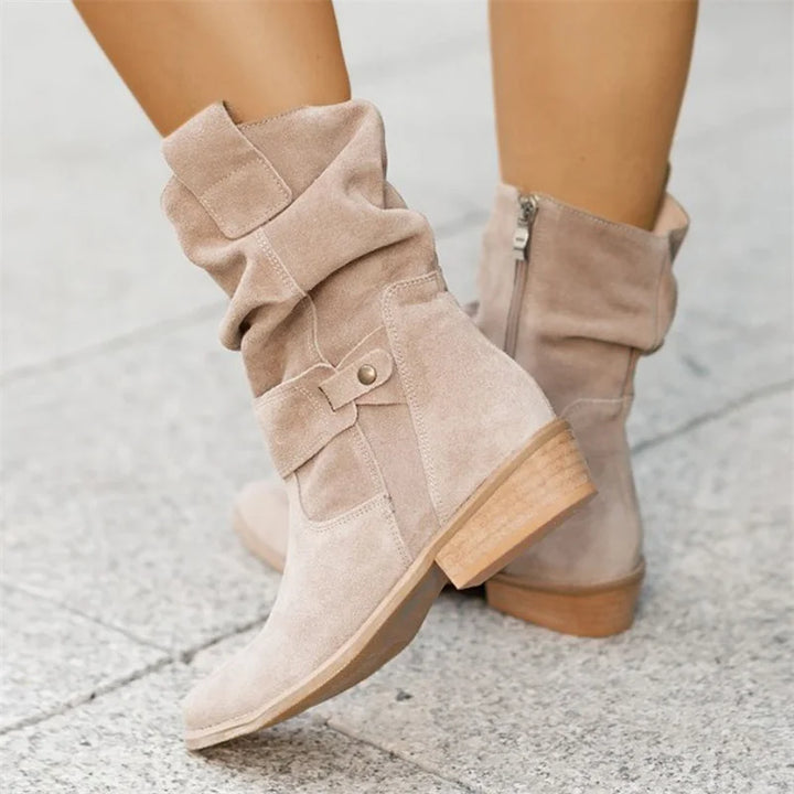 Irene - Bottes stylées avec fermeture éclair pour femmes