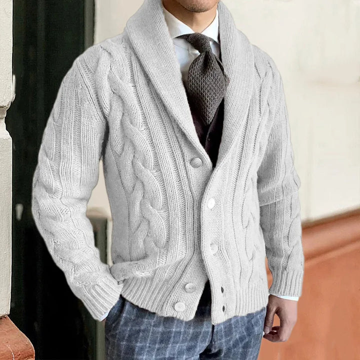 Marcus - gilet tricoté chaud tendance pour hommes