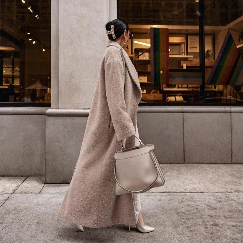 Jessa | Elegante cappotto invernale oversize per un'eleganza senza tempo