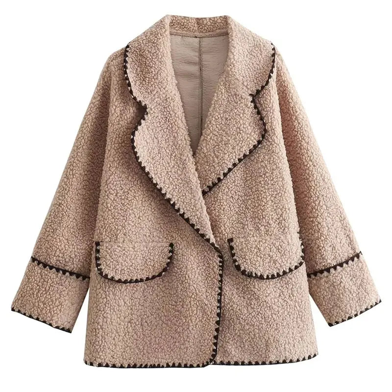 Evelyn - Stylish cardigan with loose V-neck and pockets