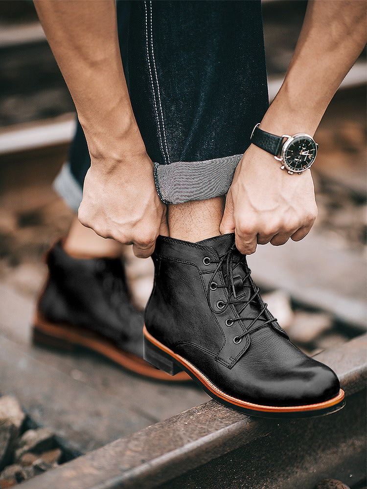 Huntah - Comfortable Leather Shoes