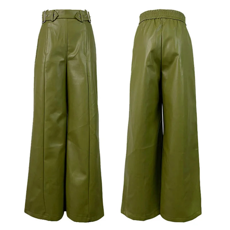 Riya - Pantalon évasé taille haute pour streetwear