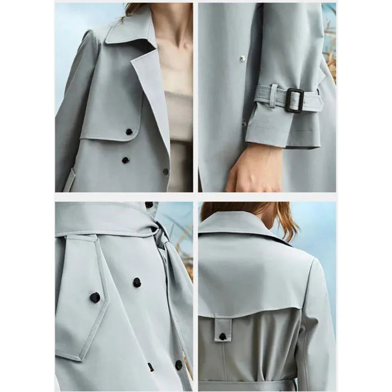 Rosalina - Trench invernale con lacci