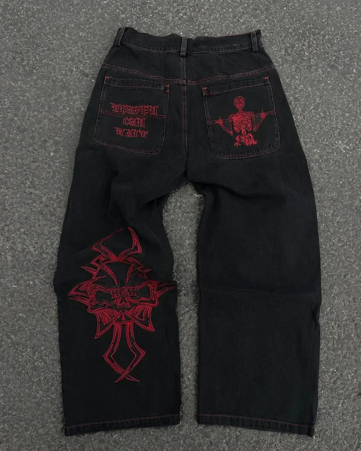 Pantalon Baggy Y2K Harajuku pour femmes