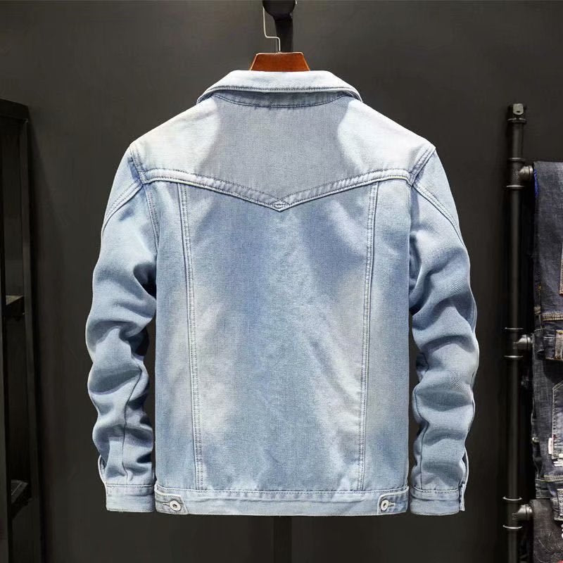 Veste en jean pour hommes – Élégante, confortable et polyvalente