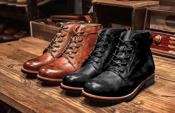 Huntah - Comfortable Leather Shoes