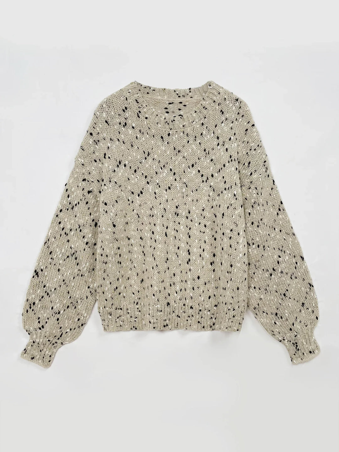 Natalie - Pull en maille élégant avec encolure ronde