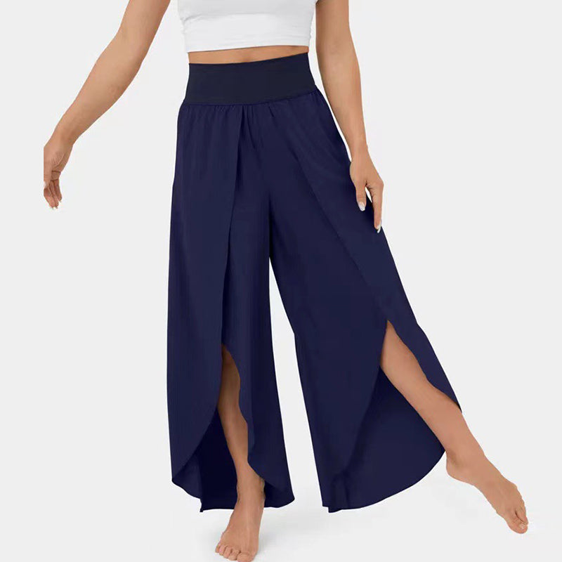 Jambes de pantalon larges