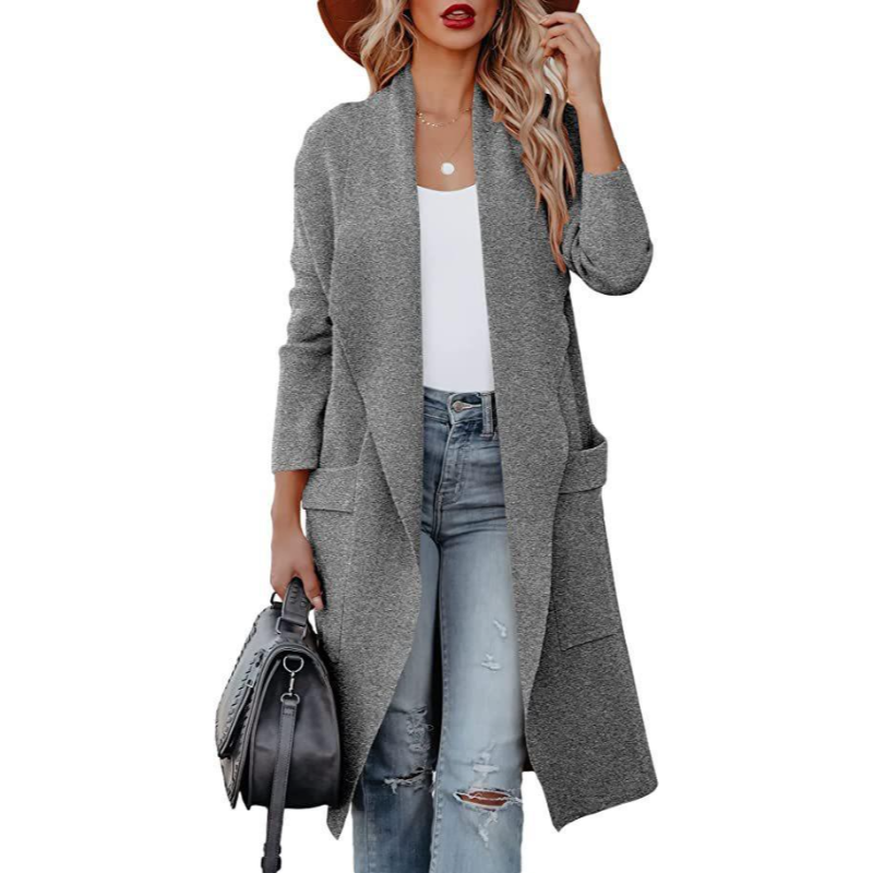 Roseline Cappotto grande di lana Croce Confine Cappotto