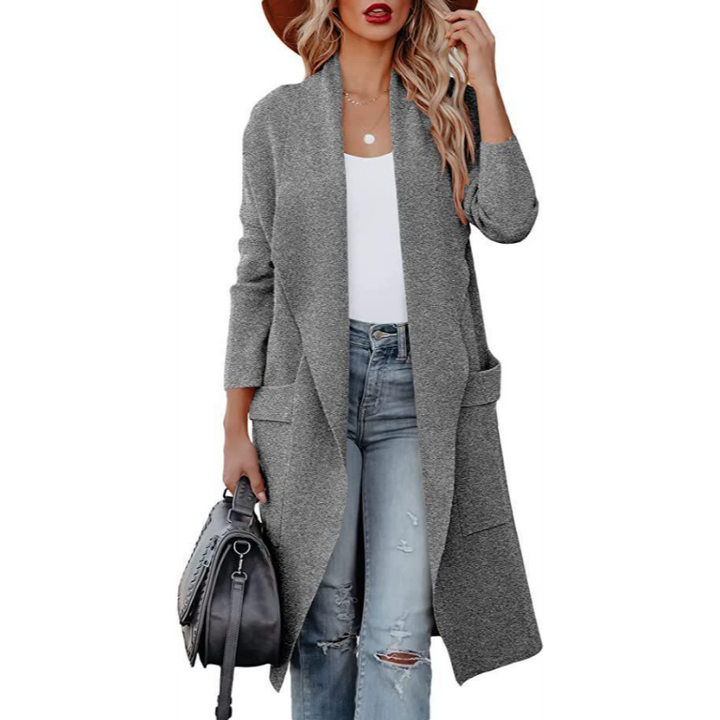 Roseline Cappotto grande di lana Croce Confine Cappotto
