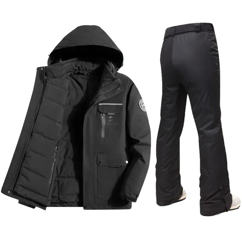 Lea - Set stile paesaggio innevato [giacca + pantaloni]