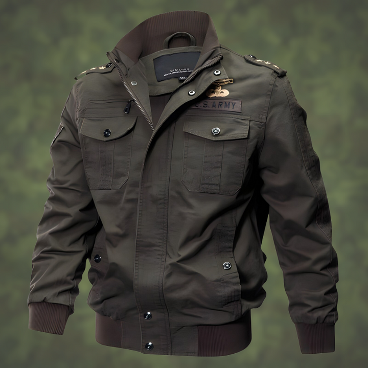 military bomber jacket