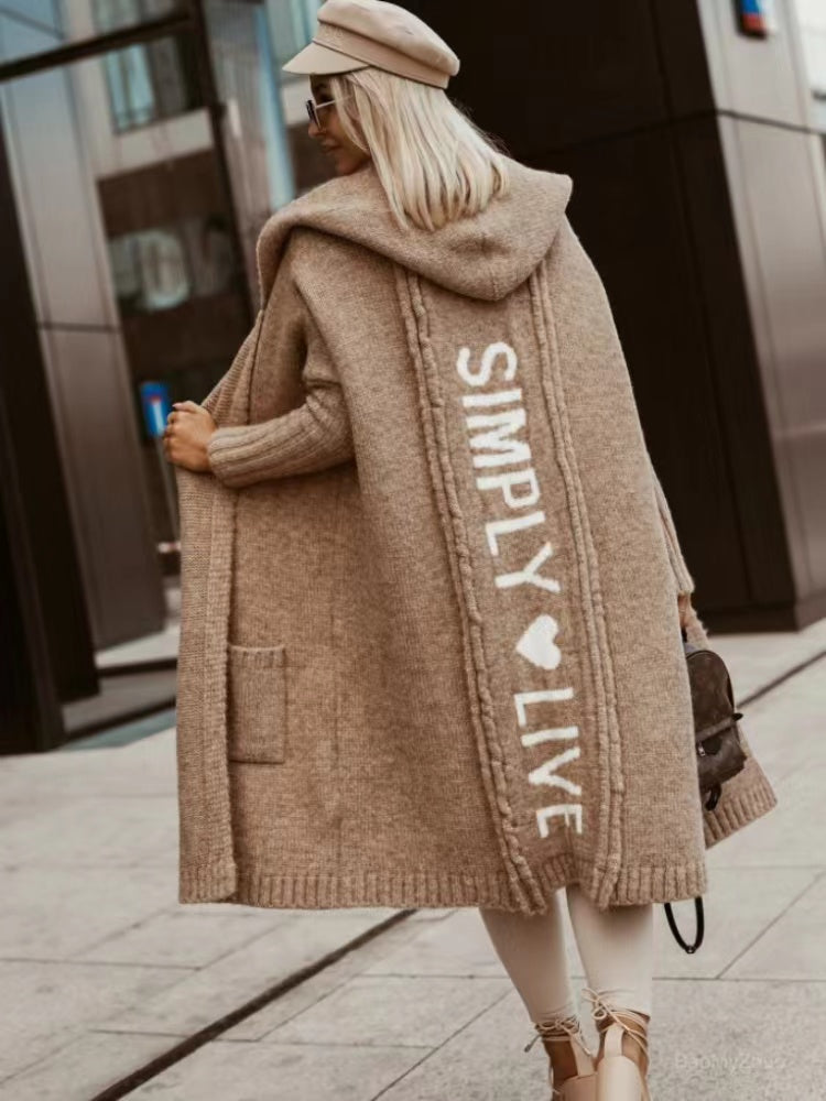 Rosemarie maniche larghe cappotto ampio