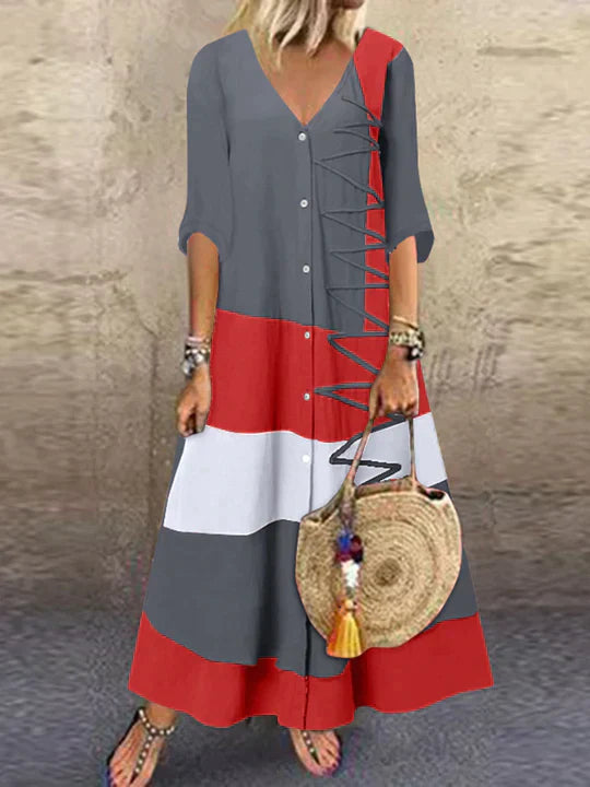 UNA - Robe imprimée stylée