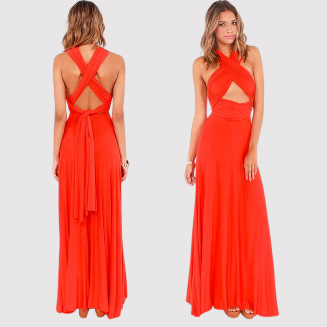 Juliana – versatile. Elegante vestito in un design avvolgente e multifunzionale