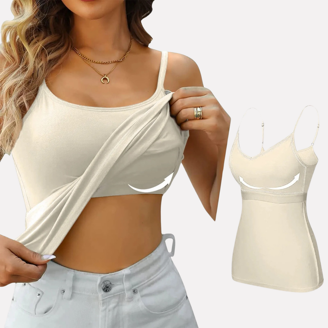 Beatrice - Top reggiseno imbottito