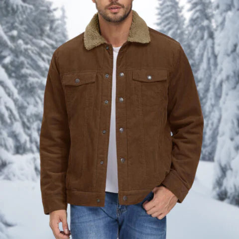 Levi - giacca di velluto a coste alla moda per uomo