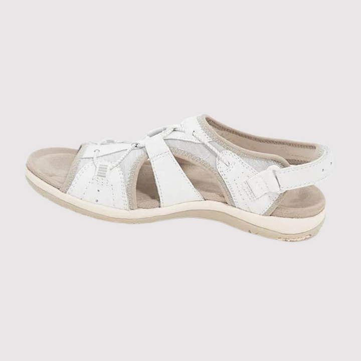 Sandales de trekking confortables pour femmes avec fermeture auto-agrippante et semelle antidérapante – Idéales pour l'été, les voyages et le quotidien