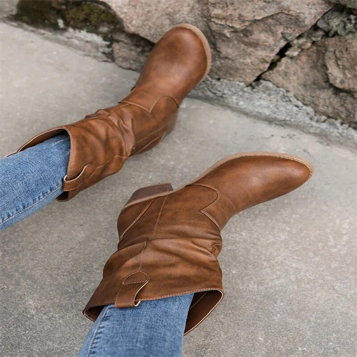 Annalise - Bottes Wester pour femmes - Bohème - Festif