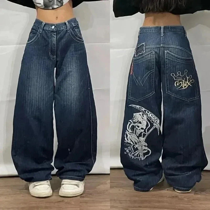 Pantalon Baggy Y2K Harajuku pour femmes