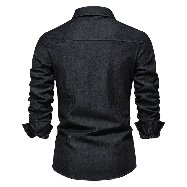 George - Camicia di jeans elasticizzata in cotone