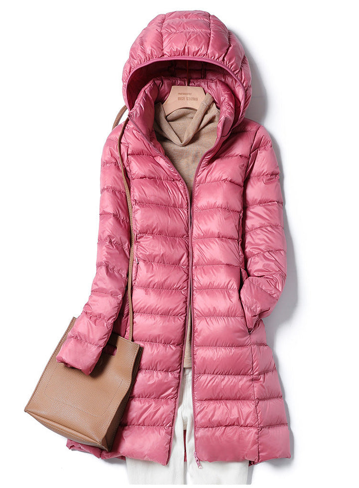 Parka invernale lungo imbottito alla moda per donne | Ideale per l'inverno