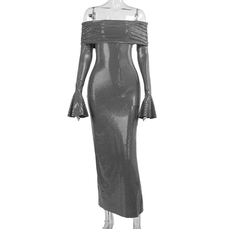 Élégante robe pailletée Twilight