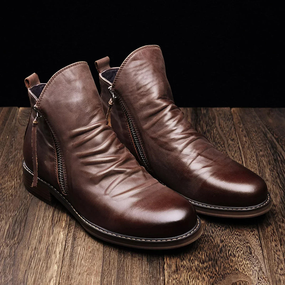 Arjay - Bottes en cuir pour hommes