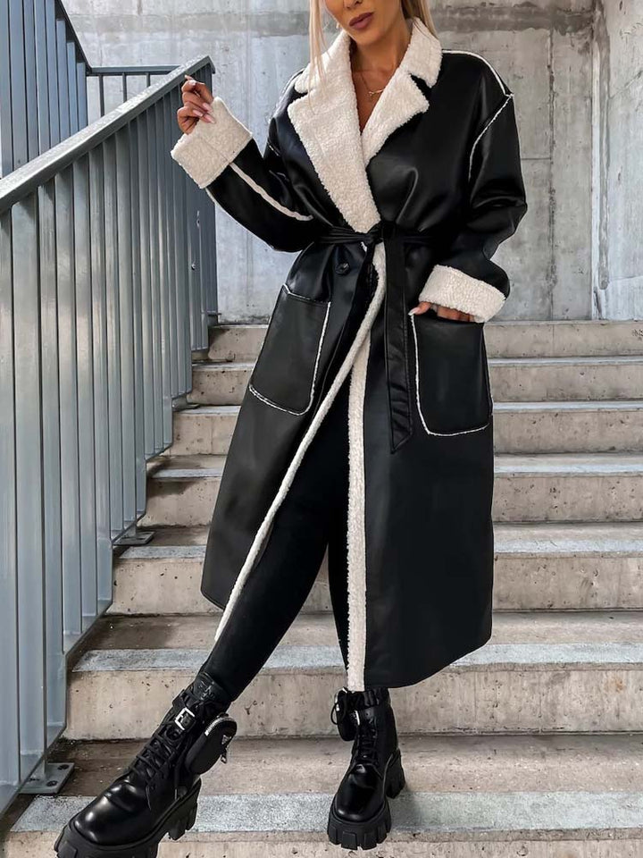 Antonia - zimowa kurtka skórzana