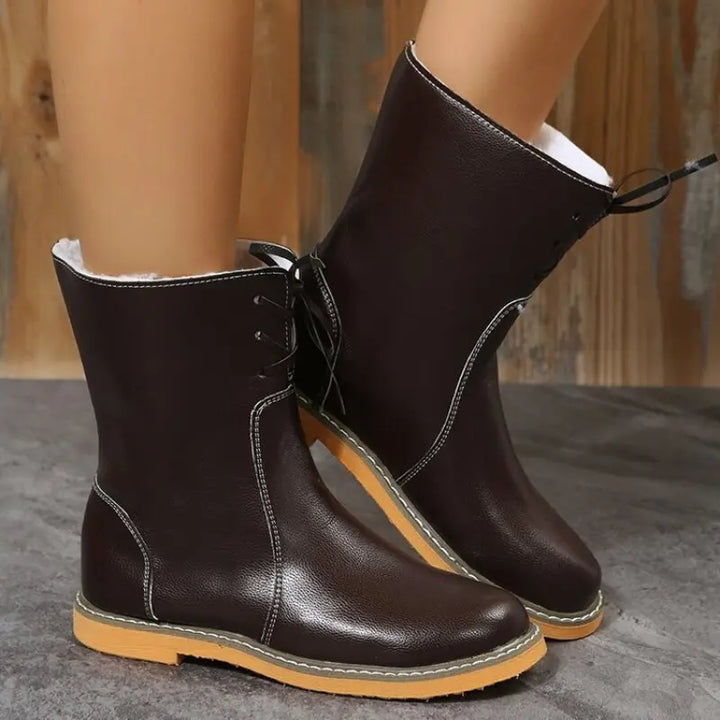 Kallie - Midfoot snow boots with fur lining for women