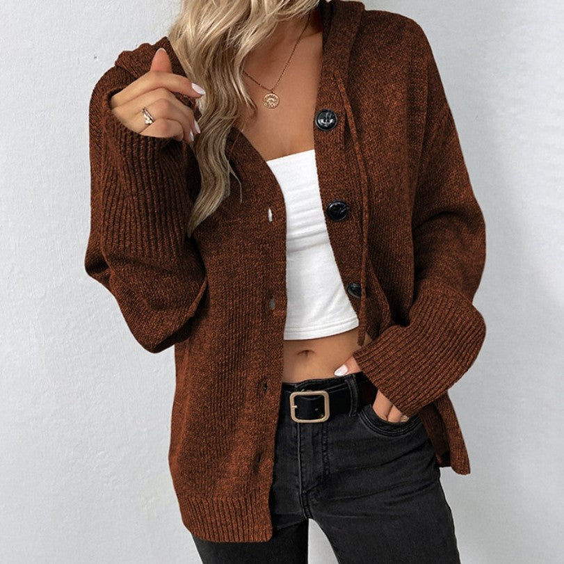 Cecelia - Cardigan femme - Décontracté - Design polyvalent - Hiver