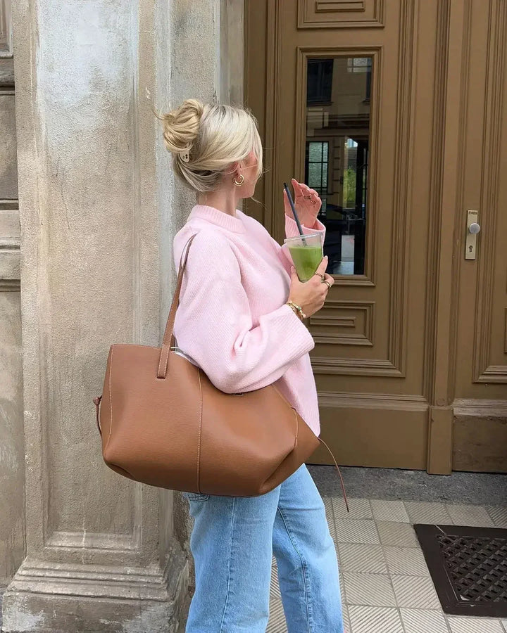 Ella - lässiger lockerer Strickpulli