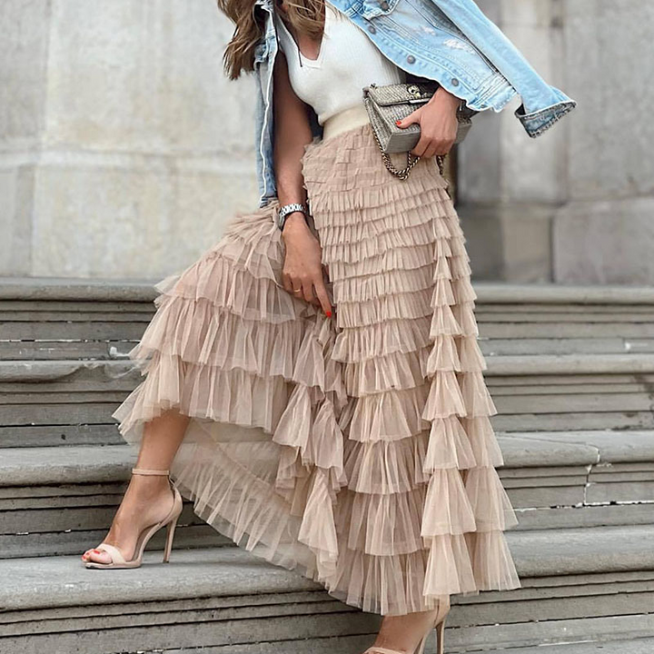 Boho-Rock ALDA – Feminines, Elegantes Design für Glamouröse Sommer-Looks