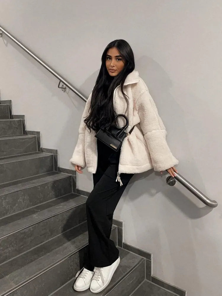 Raegan - Giacca Teddy calda
