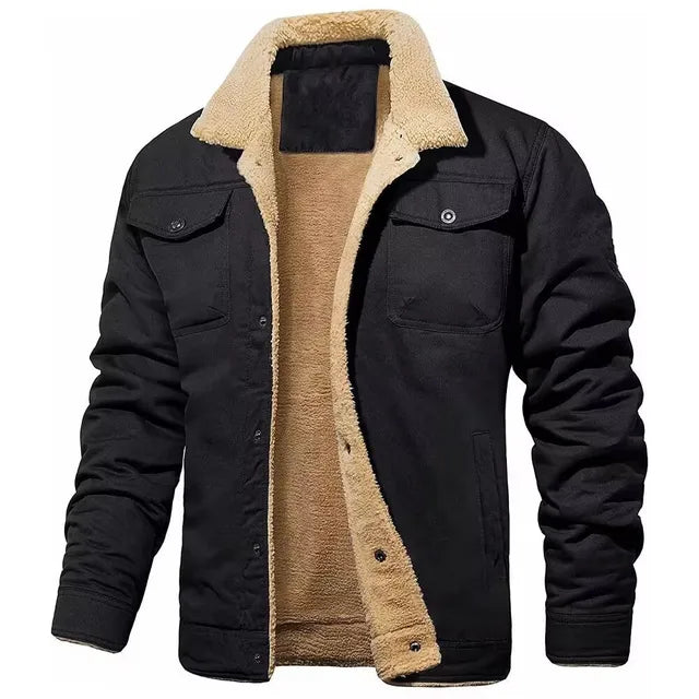 Veste bomber Hugo en molleton de coton – confort et style pour l'automne et l'hiver